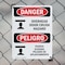Signmission Safety Culture Sign, 7 in Width, Plastic, Rectangle, Bilingual OS-2PACK-DS-P-710-VS-1720 - alternate 9
